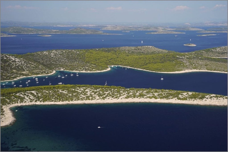 pogled na Šibenski arhipelag