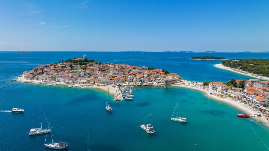 pogled na poluotok Primosten